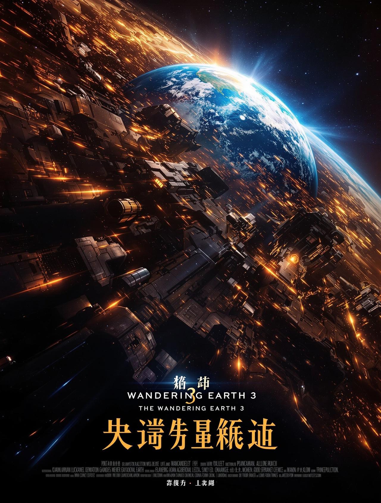 番茄视频推荐影片《流浪地球3》海报